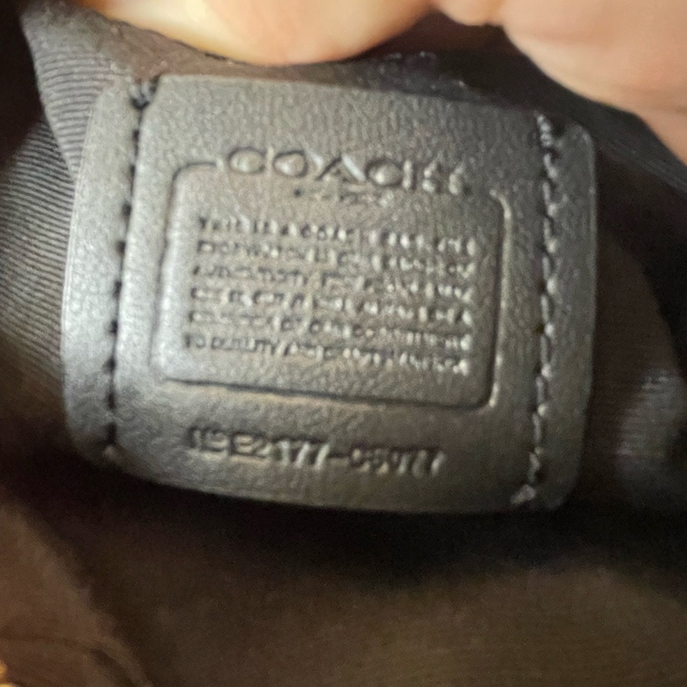 *COA* Coach Bright Orange Court Leather Belt Bag - Picture 6 of 14